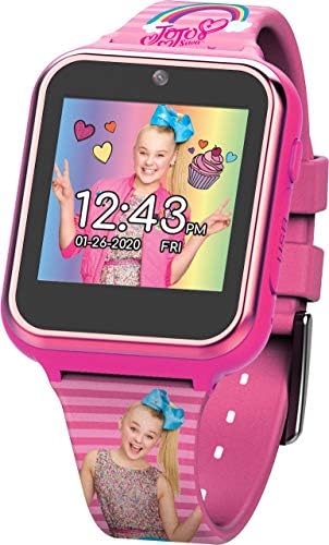 Accutime Kids Nickelodeon JoJo Siwa Touchscreen Smart Watch: Dive into the Digital World with JoJo!