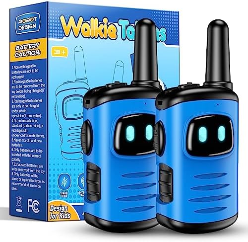 Kids Walkie Talkies Toys for Boys: comedyfun Mini Robots Walkies Talkies Set – Engage, Connect, and Adventure!
