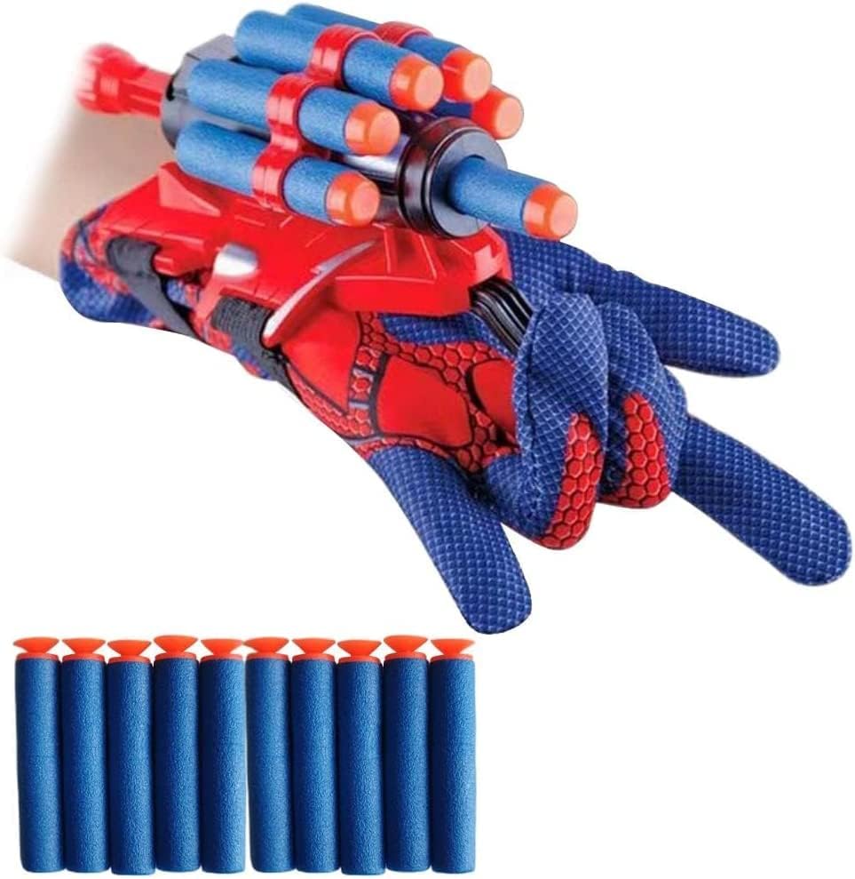 Spider Gloves Man Web Shooter Toy